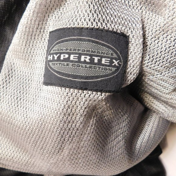FIRST GEAR Hyper Tex Black Padded Motorcycle Jacket Size Large - Picture 6 of 13